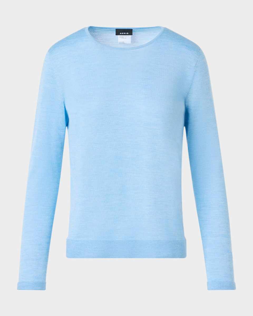 Wool-Blend Crewneck Sweater